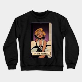 TAROT II - THE HIGH PRIESTESS Crewneck Sweatshirt